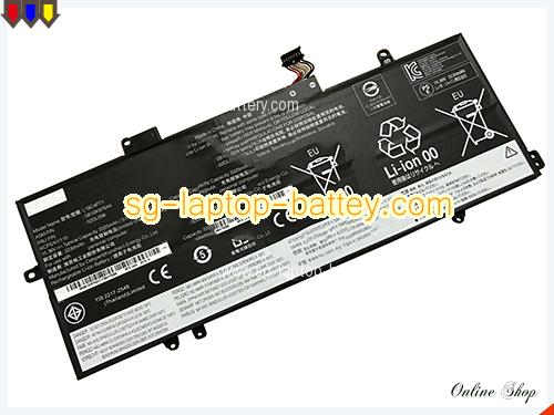 Genuine LENOVO ThinkPad X1 Yoga 2019-20QGS00A00 Battery For laptop 3312mAh, 51Wh , 15.4V, Black , Li-Polymer