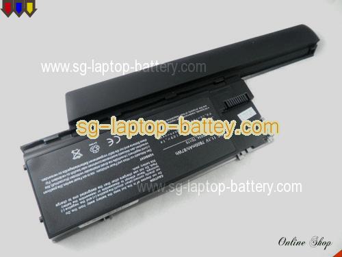 DELL JD605 Battery 6600mAh 11.1V Black+Grey Li-ion