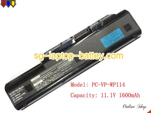 Genuine NEC PC-LL750BS6R Battery For laptop 1600mAh, 11.1V, Black , Li-lion