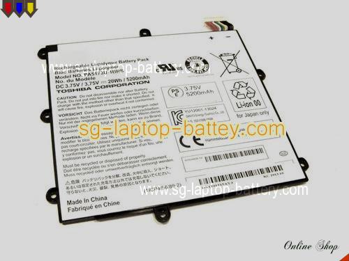 Genuine TOSHIBA Encore WT8-A32 Battery For laptop 5200mAh, 20Wh , 3.75V, White , Li-ion