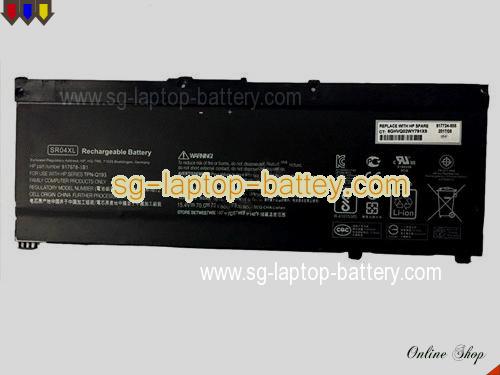 Genuine HP Pavilion 15-CB082TX Battery For laptop 4550mAh, 70Wh , 15.4V, Black , Li-ion