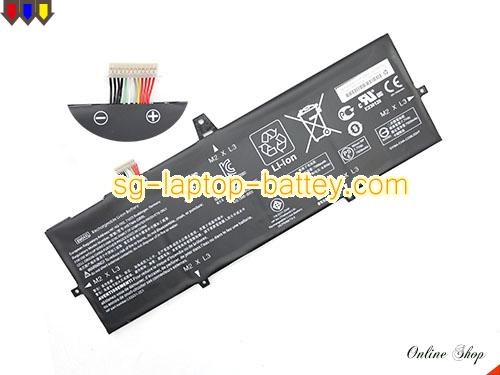 Genuine HP EliteBook X360 1030 G3 4SU65UT Battery For laptop 7300mAh, 56.2Wh , 7.7V, Black , Li-Polymer