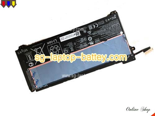 Genuine HP Omen 15-dh0144TX Battery For laptop 5676mAh, 69Wh , 11.55V, Black , Li-Polymer