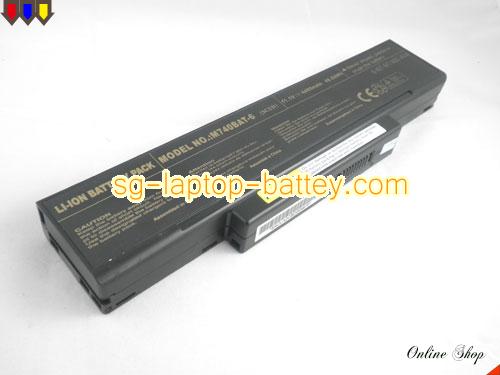 CLEVO M76 Replacement Battery 4400mAh 11.1V Black Li-ion