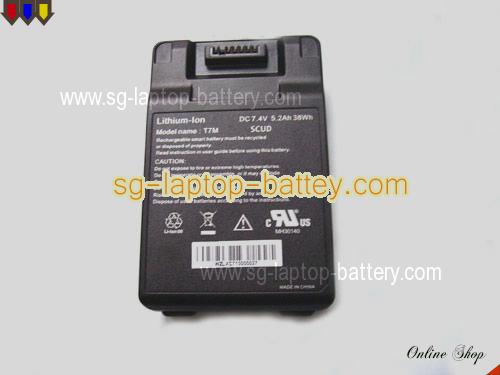 XTABLET T7000 Replacement Battery 5200mAh, 38Wh , 5.2Ah 7.4V Black Li-ion