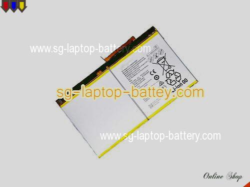 Genuine HUAWEI BAH-W09 Tablet Battery For laptop 6500mAh, 24.7Wh , 3.8V, Sliver , Li-Polymer