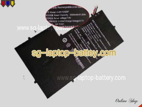 TECLAST F15 Series Replacement Battery 5500mAh, 41.8Wh  7.6V Black Li-Polymer