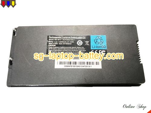 MSI 2ICP3/64/125-2 Battery 6200mAh, 47.12Wh  7.6V Black Li-Polymer