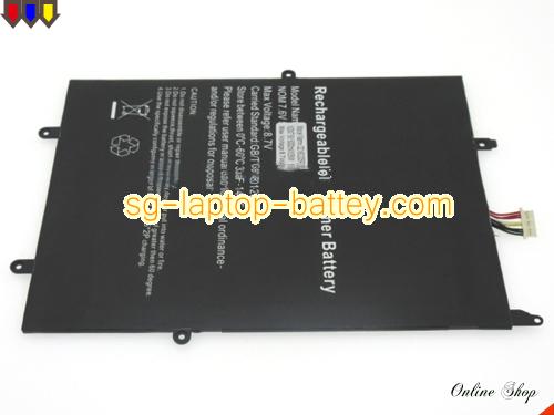 Genuine HAIER M4-64G Battery For laptop 5000mAh, 38Wh , 7.6V, Black , Li-Polymer