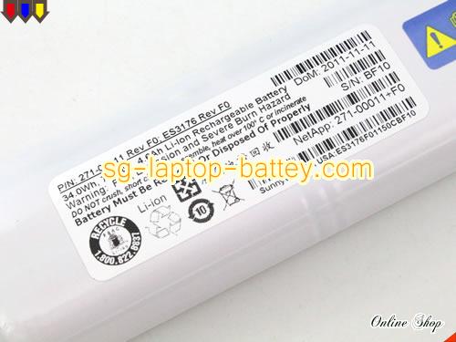 Genuine IBM Nexergy Netapp N3600 Battery For laptop 34Wh, 4.6Ah, 7.4V, White , Li-ion