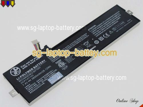 SIMPLO 2ICP7/47/103 Battery 3800mAh, 28.12Wh  7.4V Black Li-Polymer