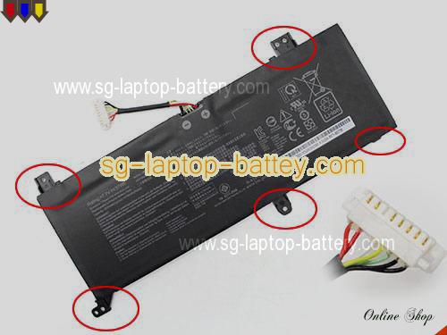 Genuine ASUS VivoBook 15 F512UB-EJ132T Battery For laptop 4850mAh, 37Ah, 7.7V, Black , Li-Polymer