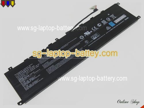 Genuine MSI Creator 15 A10SDT-230IT Battery For laptop 6250mAh, 95Wh , 15.2V, Black , Li-Polymer