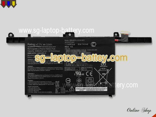 Genuine ASUS ExpertBook B9 B9450FA-BM0727R Battery For laptop 4210mAh, 33Wh , 7.7V,  , Li-Polymer