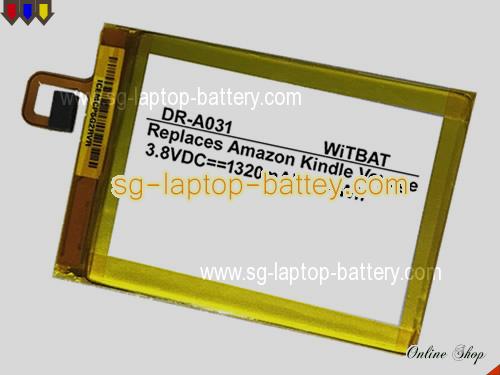 AMAZON Kindle Voyage Replacement Battery 1320mAh, 5.01Wh  3.8V Sliver Li-Polymer