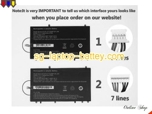 HAIER NB44 Replacement Battery 10000mAh, 37Wh  3.7V Black Li-Polymer