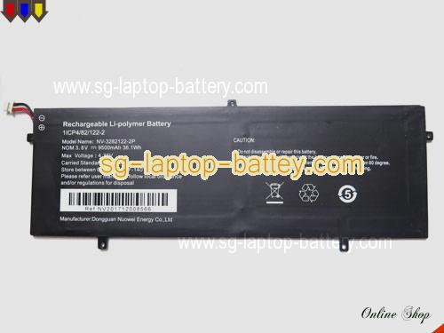 JUMPER T313P Tablet Replacement Battery 8000mAh, 30.4Wh  3.8V Black Li-Polymer