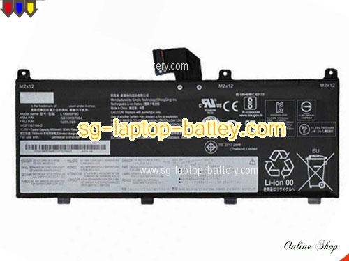 Genuine LENOVO SB10T83145 Battery For laptop 8000mAh, 90Wh , 11.25V, Black , Li-Polymer