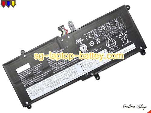 Genuine LENOVO 11e Yoga Gen 6 20SES06500 Battery For laptop 3000mAh, 46Wh , 15.36V, Black , Li-Polymer