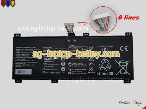 HUAWEI 4ICP3/78/101 Battery 3665mAh, 56Wh  15.28V Black Li-Polymer