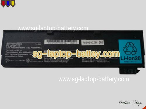 Genuine NEC VK23T/B-R Battery For laptop 2310mAh, 26Wh , 11.4V, Black , Li-ion