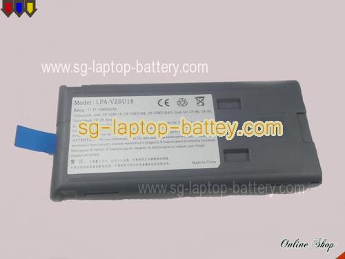 PANASONIC CF-50 Series Replacement Battery 6600mAh 11.1V Black Li-ion