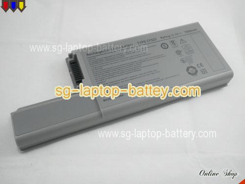 DELL Latitude D820 Replacement Battery 6600mAh 11.1V Grey Li-ion