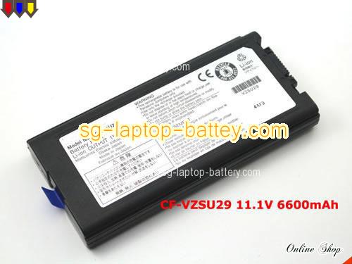 Genuine PANASONIC CF-29JC9AXS Battery For laptop 6600mAh, 11.1V, Black , Li-ion