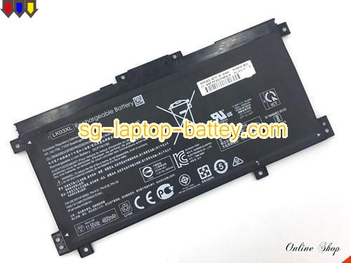 Genuine HP ENVY 17-AE001NF Battery For laptop 4600mAh, 56Wh , 11.55V, Black , Li-ion