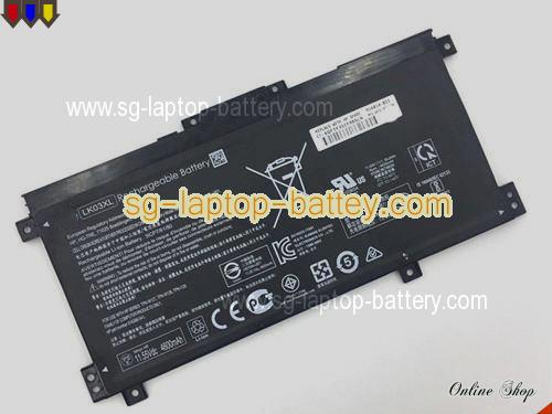 Genuine HP Envy X360 15-BP008TX Battery For laptop 4600mAh, 56Wh , 11.55V, Black , Li-ion