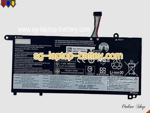 Genuine LENOVO ThinkBook 15 G2 ITL 20VE0009GM Battery For laptop 3907mAh, 45Wh , 11.52V, Black , Li-ion