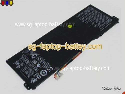 Genuine ACER SWIFT 5 SF514-55T-57BJ Battery For laptop 3634mAh, 55.9Wh , 15.4V, Black , Li-Polymer