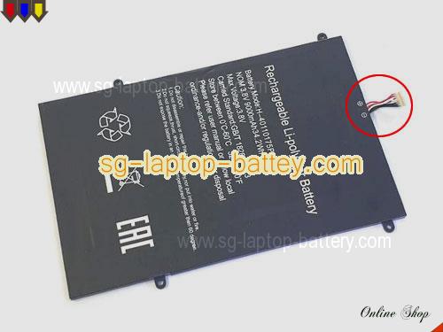 CHUWI H-40110175 Battery 8000mAh, 30.4Wh  3.8V Black Li-Polymer