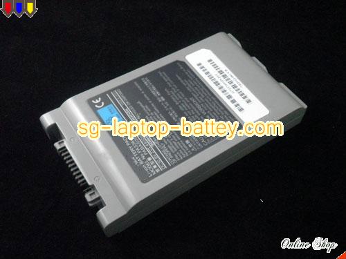 TOSHIBA Satellite R10 Replacement Battery 4400mAh 10.8V Grey Li-ion