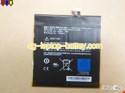 Genuine AMAZON QP01 Tablet Battery For laptop 4400mAh, 3.7V, Black , Li-Polymer