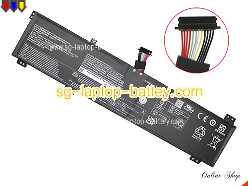 Genuine LENOVO Legion 5 15ACH6-82JW003FMH Battery For laptop 5210mAh, 80Wh , 15.36V, Black , Li-Polymer