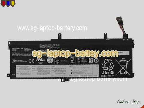 Genuine LENOVO ThinkPad T15 Gen 2 20W400MPRA Battery For laptop 4922mAh, 57Wh , 11.58V, Black , Li-Polymer