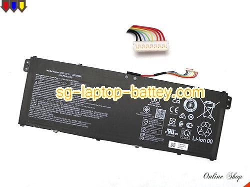 Genuine ACER Aspire 5 A515-45-R3HB Battery For laptop 4590mAh, 53Wh , 11.55V, Black , Li-ion