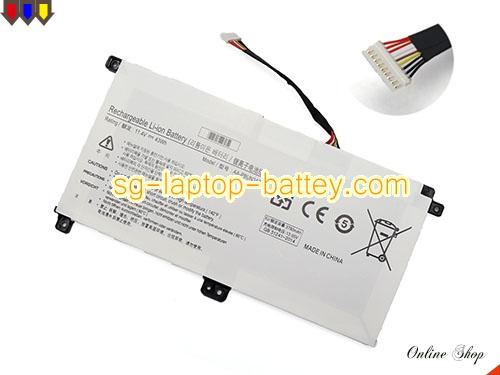 SAMSUNG NT501R5L-M35/C Replacement Battery 3780mAh, 43Wh  11.4V White Li-ion