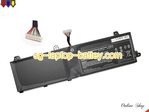 Genuine THUNDEROBOT 911 P1 Battery For laptop 6220mAh, 73Wh , 11.4V, Black , Li-Polymer