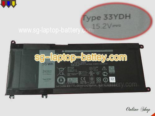 Genuine DELL Latitude 3590 T9GRD Battery For laptop 3500mAh, 56Wh , 15.2V, Black , Li-ion