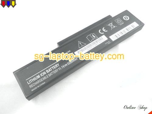 FUJITSU-SIEMENS Amilo PA3650 Replacement Battery 5200mAh 11.1V Black Li-ion