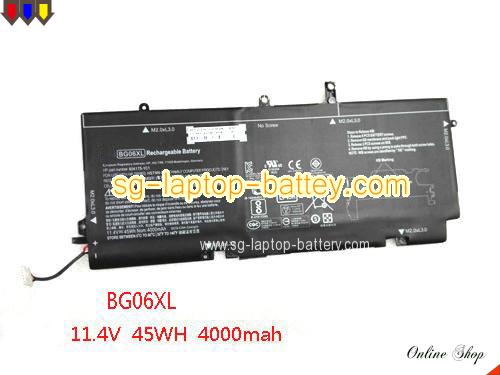 Genuine HP ELITEBOOK 1040 G3-X1E98UP Battery For laptop 45Wh, 11.4V, Black , Li-ion