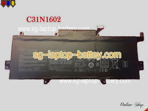 ASUS Zenbook UX330UA-AH5Q Replacement Battery 4930mAh, 57Wh  11.55V Black Li-ion