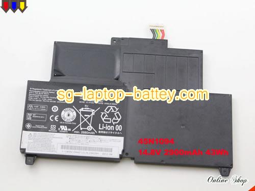 Genuine LENOVO 3347-5PM Battery For laptop 2900mAh, 43Wh , 2.9Ah, 14.8V, Black , Li-Polymer