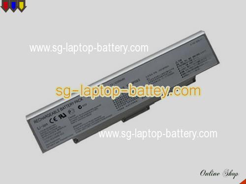 SONY VAIO VGN-AR75UDB Replacement Battery 5200mAh 11.1V Silver Li-ion