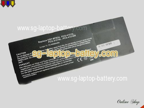 SONY VAIO SVS1513M1RW Replacement Battery 4400mAh 11.1V Black Li-ion