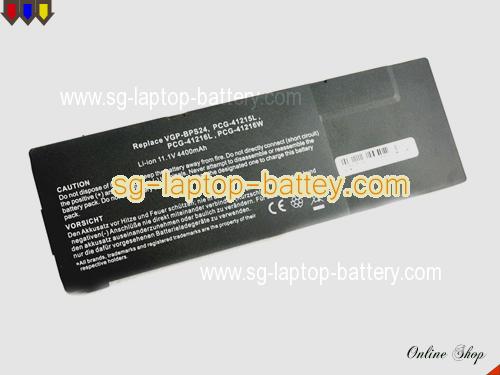 SONY VAIO SVS1511JFXB Replacement Battery 4400mAh 11.1V Black Li-ion