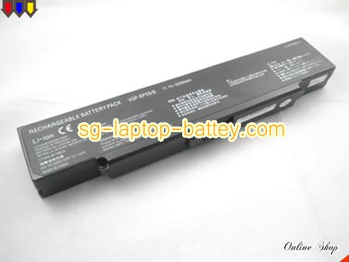 SONY VAIO VGN-CR490EBT Replacement Battery 5200mAh 11.1V Black Li-ion