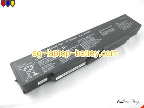 Genuine SONY VAIO VGN-CR490EBT Battery For laptop 4800mAh, 11.1V, Black , Li-ion
